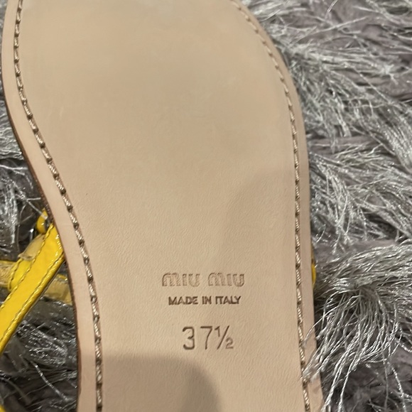 Mini Miu Sandals. Brand New. - Picture 5 of 12